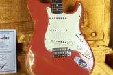 Fender Custom Shop 2000 1960 Stratocaster Relic Fiesta Red John Cruz Neck-9.jpg